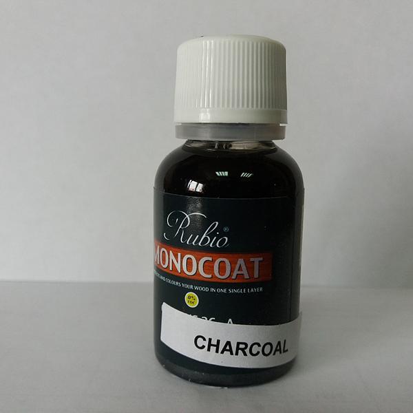Масло Rubio Monocoat Oil Plus 2C component A, Charcoal, 20 ml фото 1