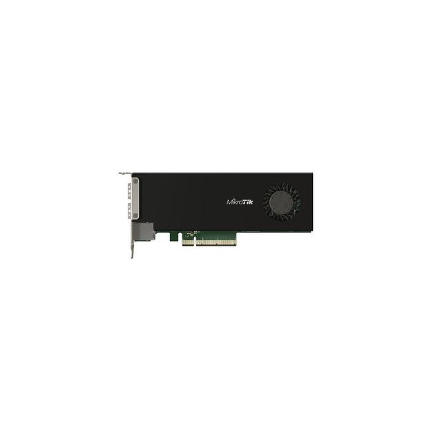Сетевая карта 25G Ethernet MIKROTIK CCR2004-1G-2XS-PCIe PCI Express фото 1
