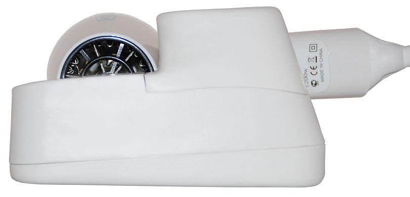 Фен настенный боковой G-teq 8737 1200 Вт, 1,2 кВт, 15 м/с, пластик белый фото 5