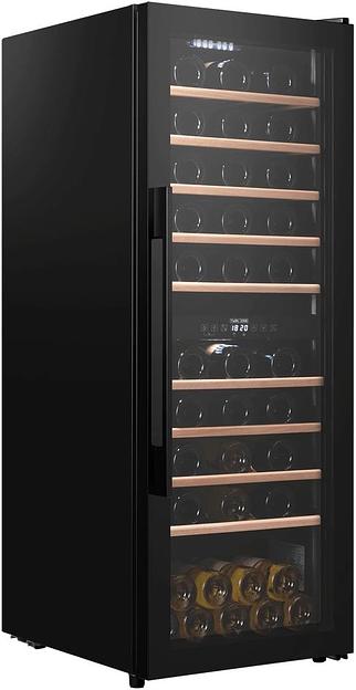 Винный шкаф Maunfeld MFWC-201D77 2-хкамерн. черный фото 4
