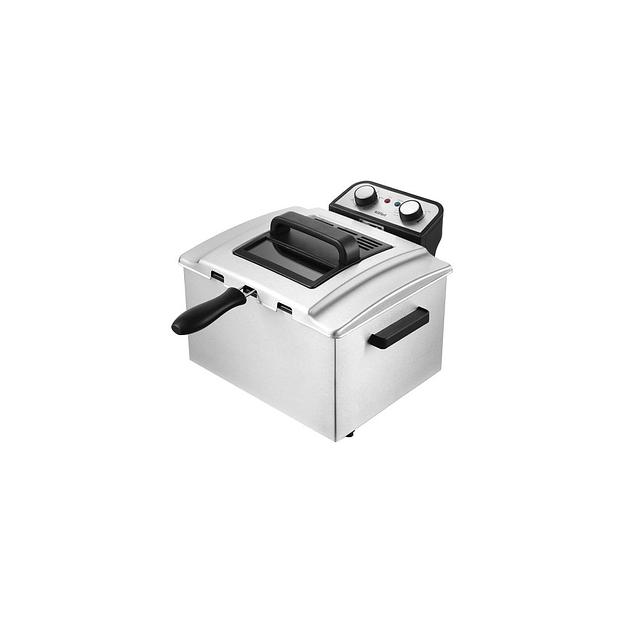 Фритюрница KitFort КТ-2025, черный/серебристый фото 1