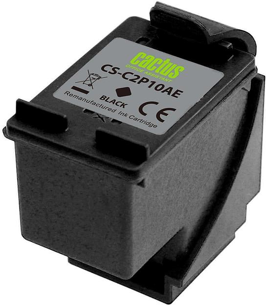 Картридж струйный Cactus CS-C2P10AE № 651 черный (18мл) для HP 5575/5645;Officejet 202/252 фото 2