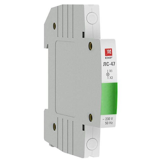 Лампа сигнальная ЛС-47 зеленая PROxima фото 1