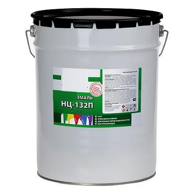 Эмаль ASIAN PAINTS «НЦ-132П» ведро 25 кг, оранжевый/бирюзовый/голубой ОПТ фото 1