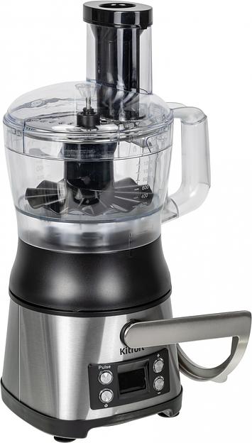 Кухонный комбайн Kitfort KT-1395 800Вт серебристый/черный фото 9