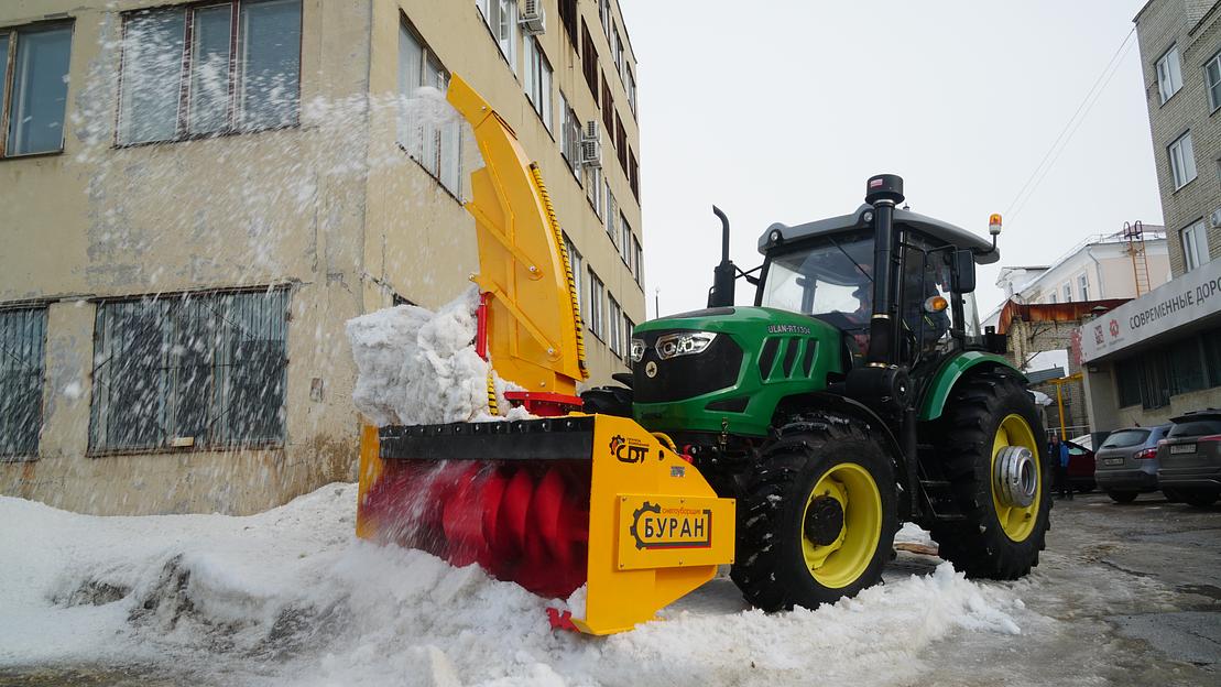 Снегоуборщик «Буран-3» фото 1