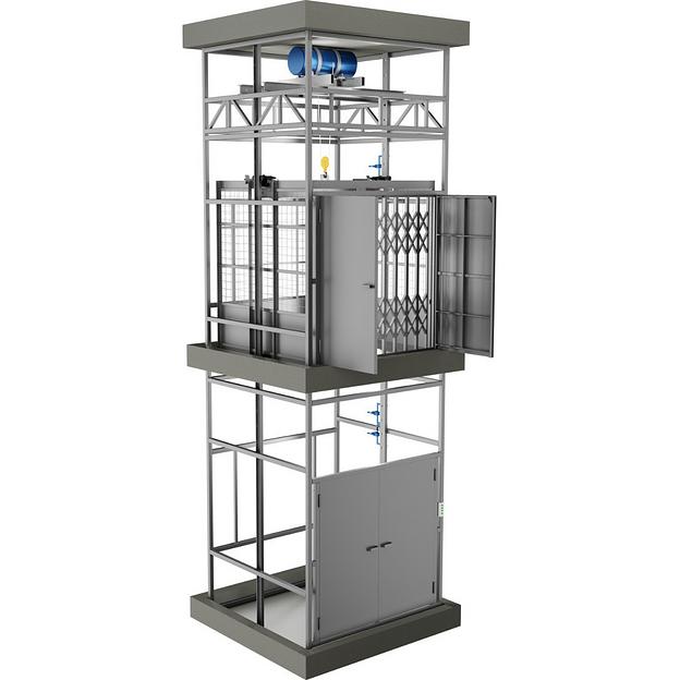 Типовые шахтные подъёмники фото 1