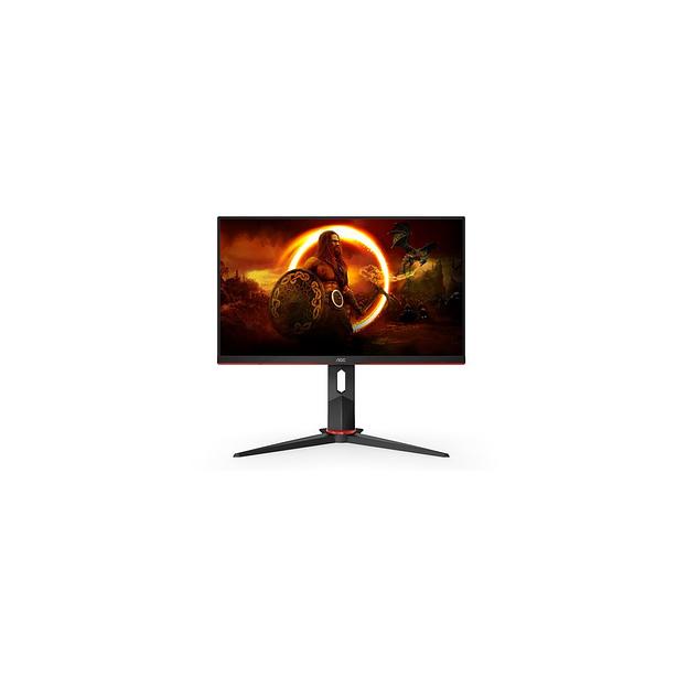 23.8" Монитор AOC Gaming 24G2SP, 1920x1080, IPS, 165Гц, 2хHDMI, 1хDP, черный/красный [24g2sp/bk] фото 1