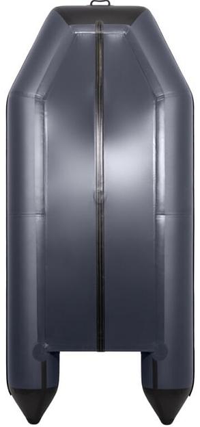 Лодка Аква 3200 слань книжка, киль, 3200*1420*400 мм., цвет: графит-черный фото 4