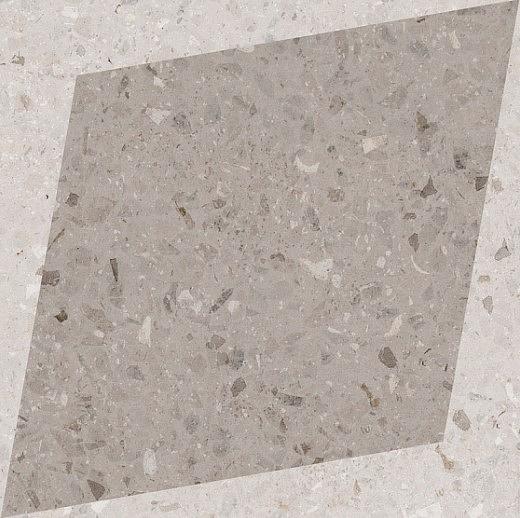 Керамогранит WOW Natural Drops Rhombus Decor Taupe 185x185 фото 1