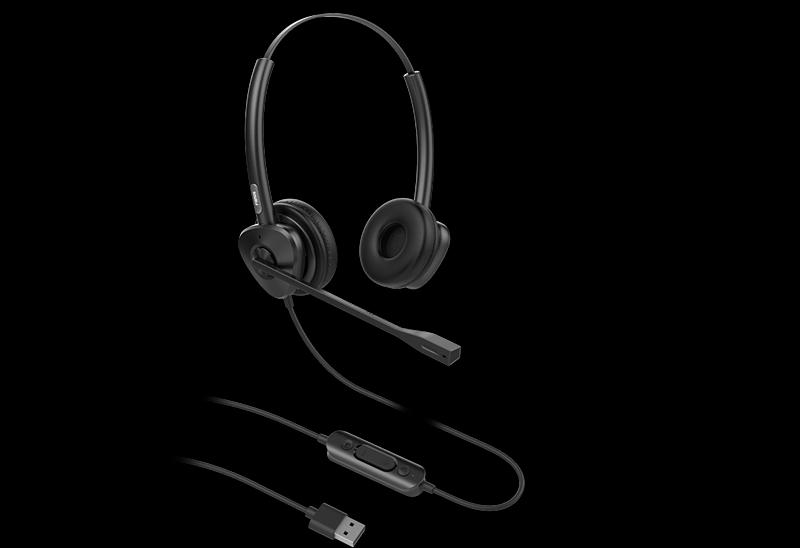 Гарнитура для ip телефонов Fanvil, HT302-U, стерео, HD звук, USB (HT302-U) фото 1