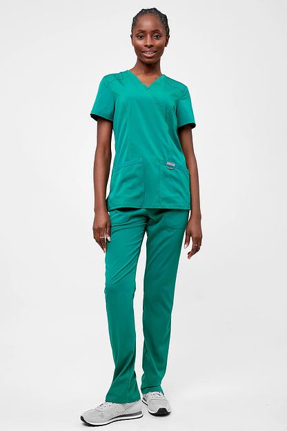 Топ медицинский Indiform женский IF3-74-05-1, 29 (Emerald), опт фото 6