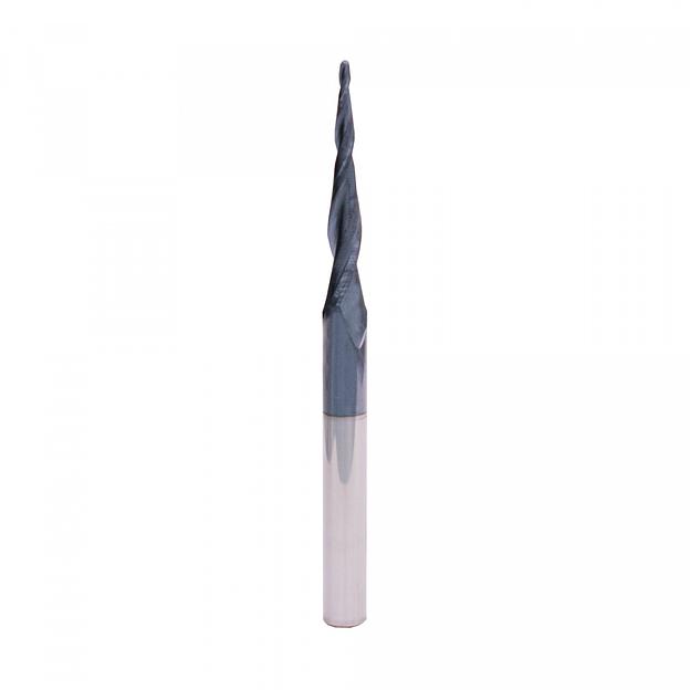 Твердосплавная фреза Delta-Tools коническая D=6x30,5x75 R=0,75 DTC 3 фото 1