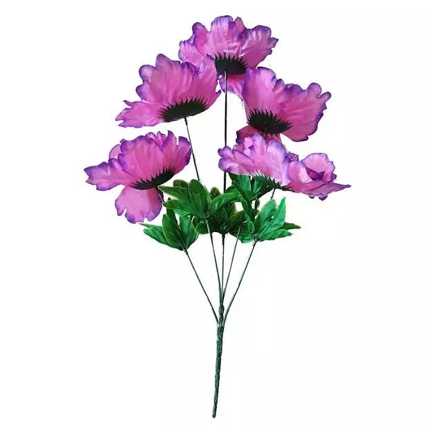 Букет с пионами 5 голов 57см 379-624 фото 3