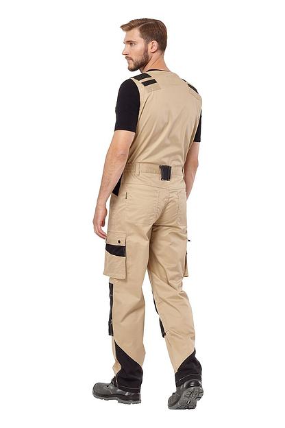 Полукомбинезон «Велар» бежево-чёрный фото 4