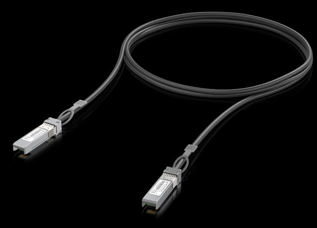 Кабель Ubiquiti UACC-DAC-SFP10-1M, DAC, 10 Gbps, 1m (UACC-DAC-SFP10-1M) фото 1