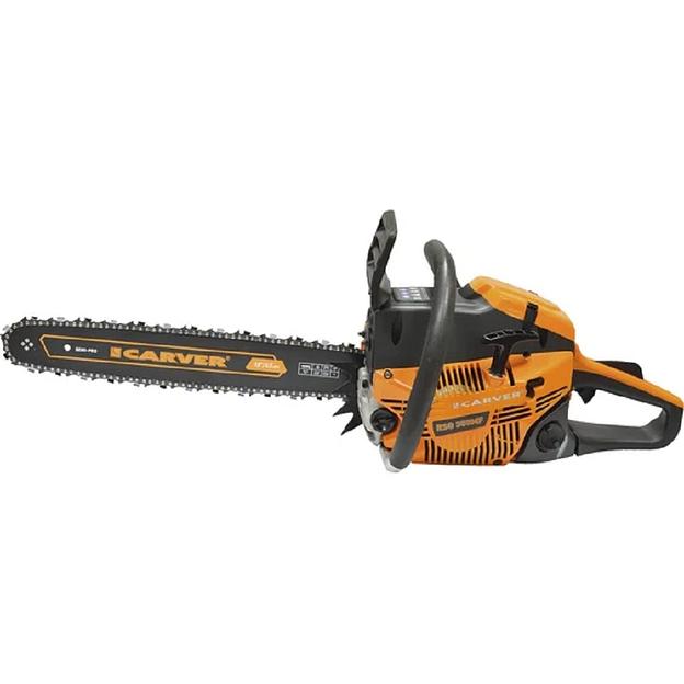 Пила бенз. CARVER RSG 358MF [01.004.00060] { (Металл.стартер, целлюлозный фильтр; 18", цепь PROFI 0,325-1,5-72зв.) } фото 1