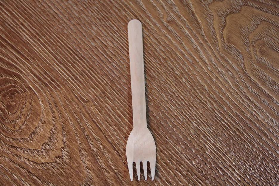 Вилка одноразовая 160 мм ОПТ фото 3