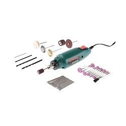 Hammer Flex MD050B 113-004 Дрель (мини) [262594] {12В 1-3.2мм 15000об/мин + аксессуары 80шт, в блистере} фото 1