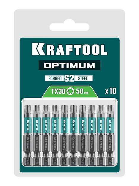 KRAFTOOL OPTIMUM TX 30, 50 мм, 10 шт, биты (26126-30-50-10) фото 2