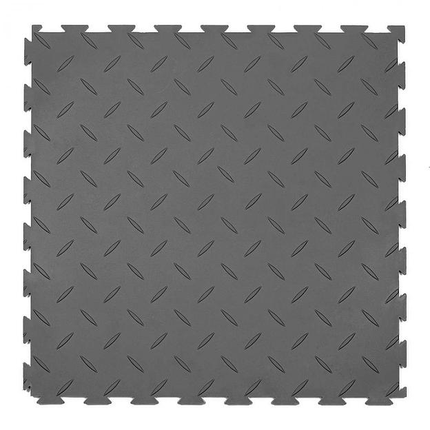 Sensor Rice – универсальное напольное покрытие, толщина 5мм, Цвет Сумеречный RAL 7037, Толщина модуля 5 мм. фото 1