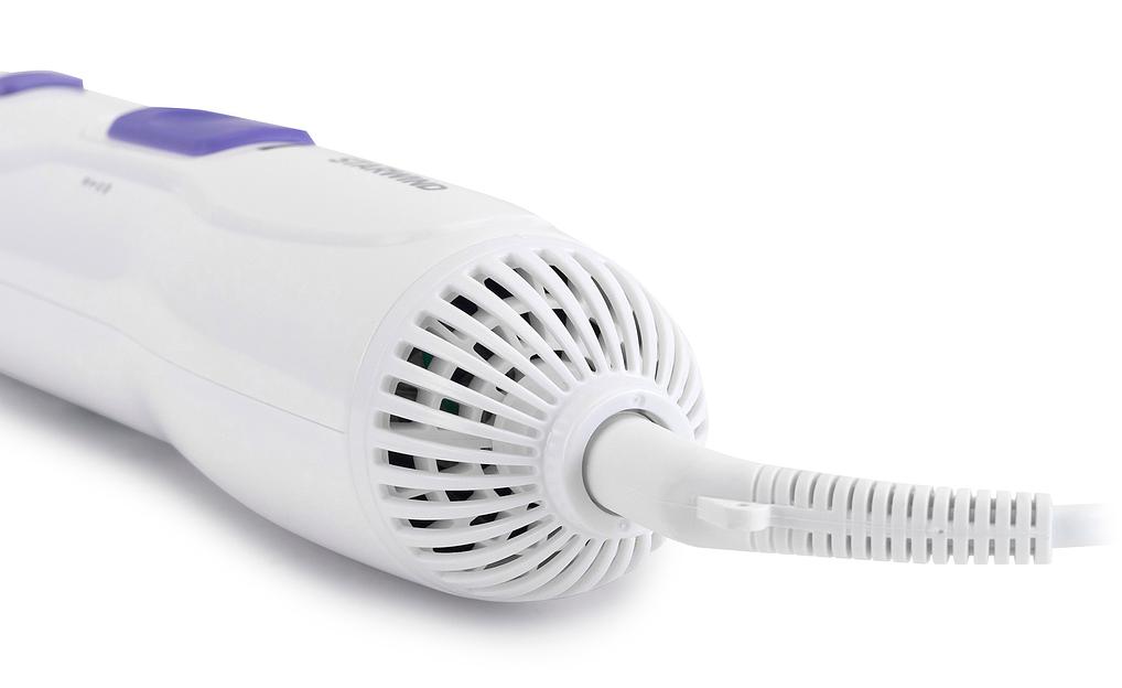 Фен-щетка Starwind SHP8502 1000Вт белый/фиолетовый фото 6