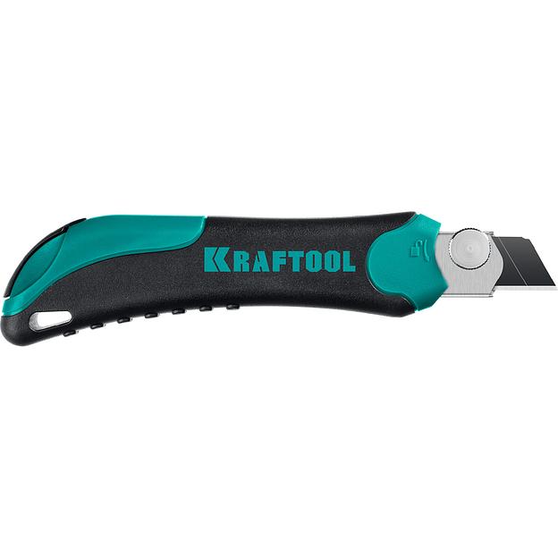 KRAFTOOL AK-18, 18 мм, нож с сегментированным лезвием (09193) фото 7