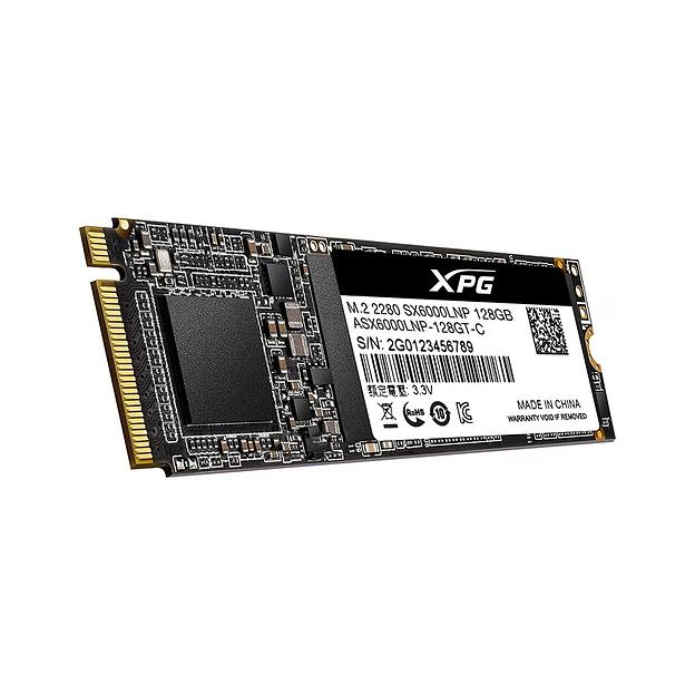 Твердотельный накопитель SSD ADATA XPG SX6000 Lite ASX6000LNP-128GT-C 128GB M.2 фото 1