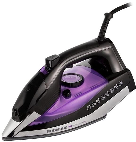 Утюг Redmond RI-C260 черный/фиолетовый фото 1