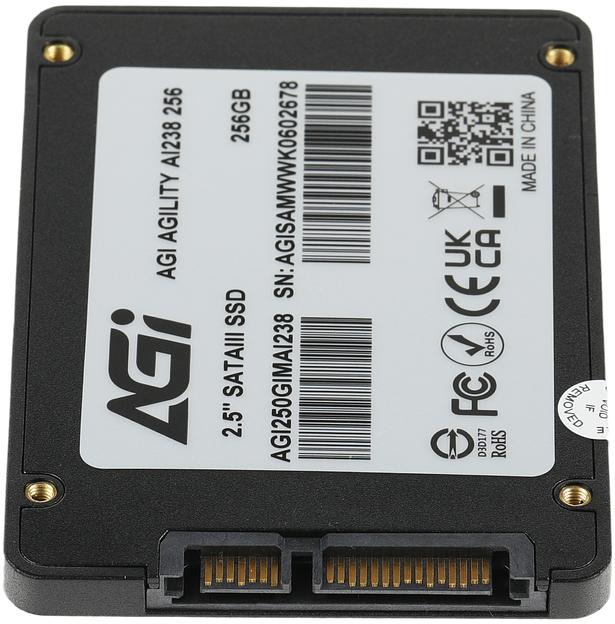 Накопитель SSD AGi SATA III 256GB AGI250GIMAI238 AI238 2.5" фото 4