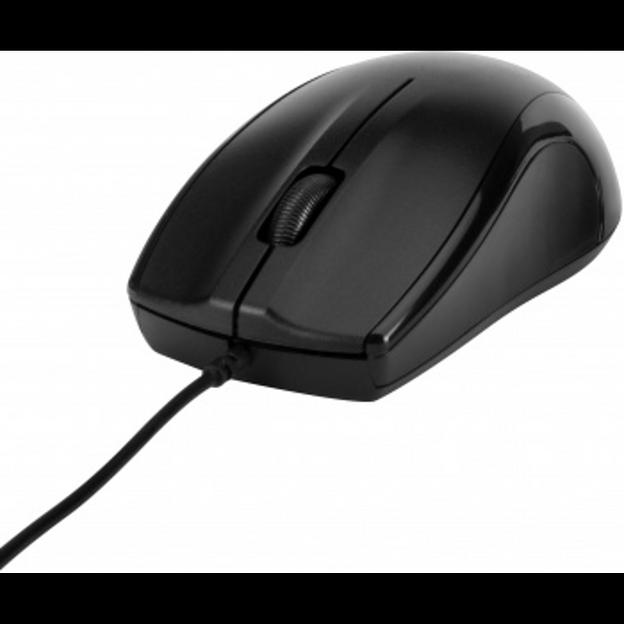 Oklick 185V2 черный оптическая (1000/1200dpi) USB (3but) [1185962] фото 3