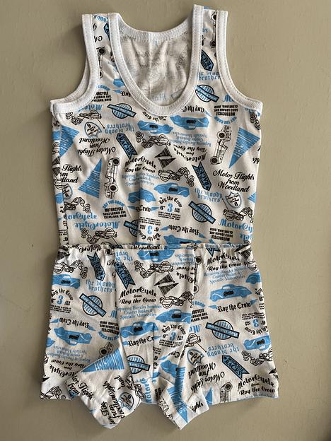 Комплект для мальчика (майка + трусы боксеры) 4, опт фото 1