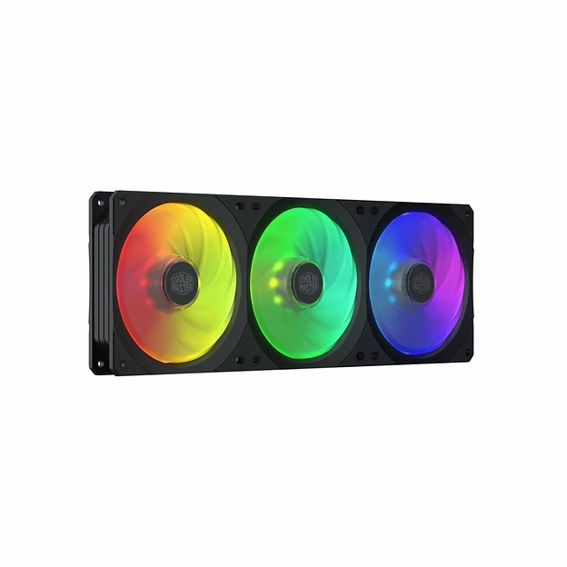 Кулер для корпуса CoolerMaster MasterFan SF360R 3x120mm 4 pin RGB MFX-B2D3-18NPA-R1 фото 1
