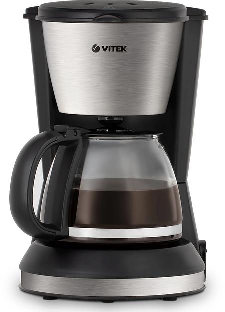 Кофеварка капельная Vitek VT-1506 550Вт черный фото 2