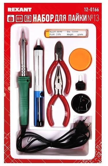 Набор для пайки Rexant №13 упак.:8шт (12-0166) фото 2