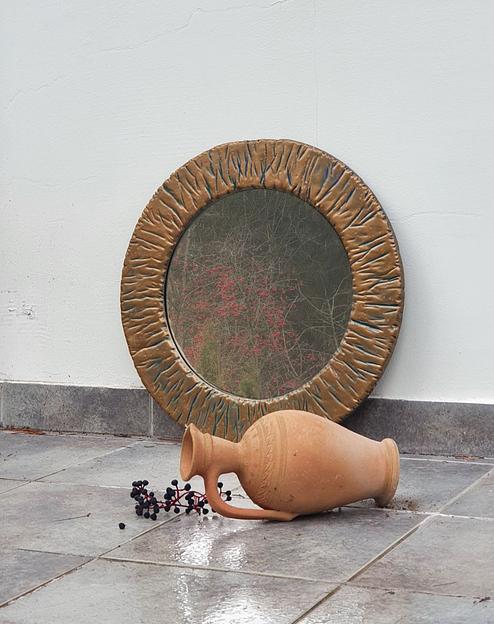 Круглое зеркало Золотой ручей фото 1