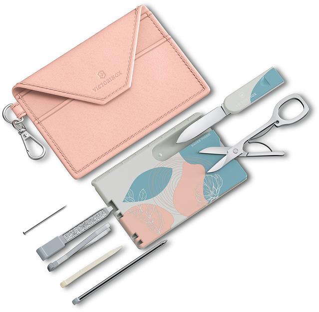 Швейцарская карта Victorinox Swiss Card Classic Paris Style (0.7100.E221) коробка подарочная фото 1