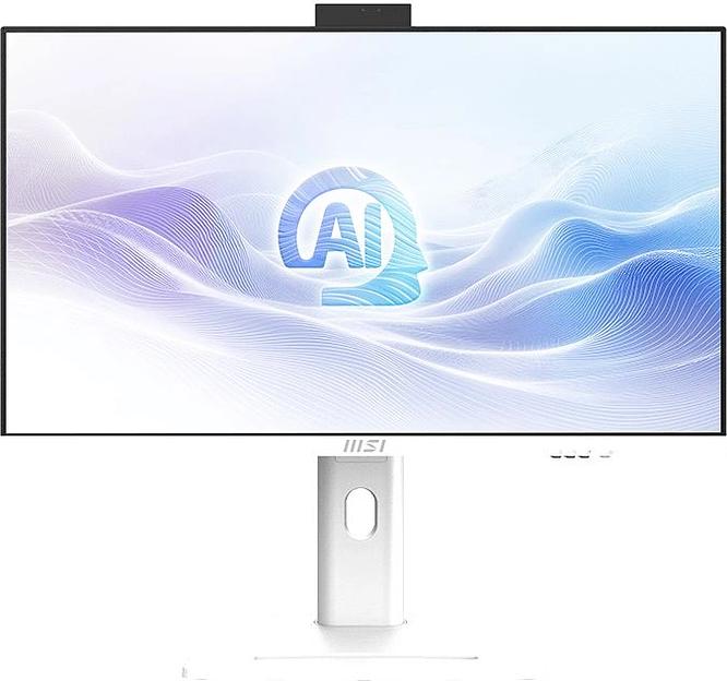 Моноблок MSI Modern AM273QP AI 1UM-273XRU 27" WQHD Core Ultra 7 155U (1.7) 16Gb SSD1Tb Graphics CR без ОС 2.5Gigabit WiFi BT 120W клавиатура мышь Cam белый 2560x1440 фото 1