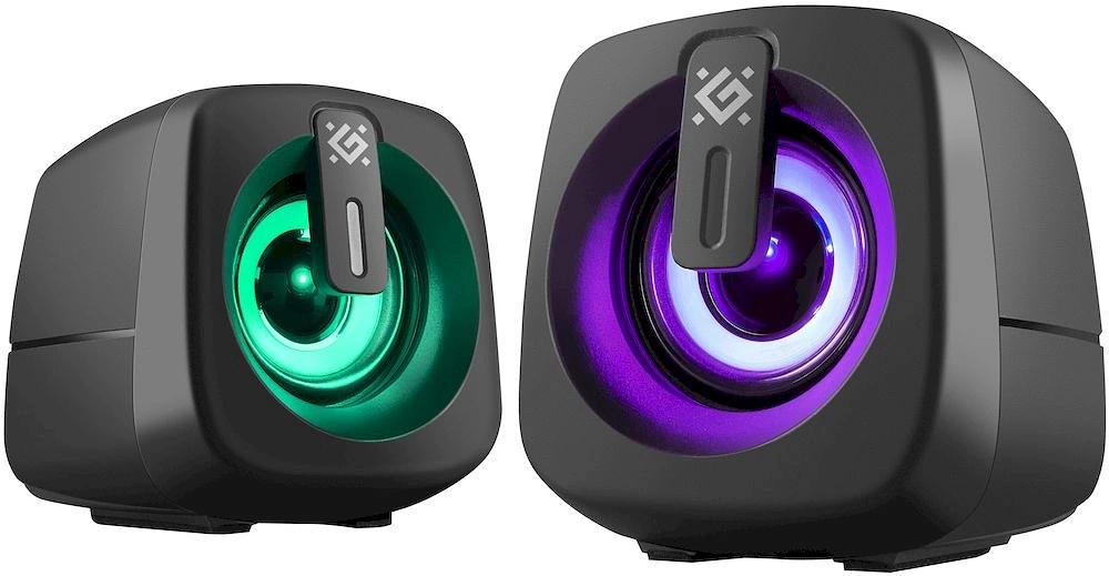 Компьютерная акустика DEFENDER (65961) J1 6Вт, подсветка, питание от USB фото 1