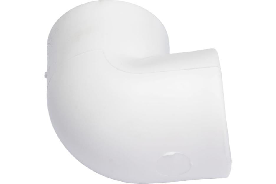 Угольник 25 мм 90 град., полипропиленовый, белый фото 4