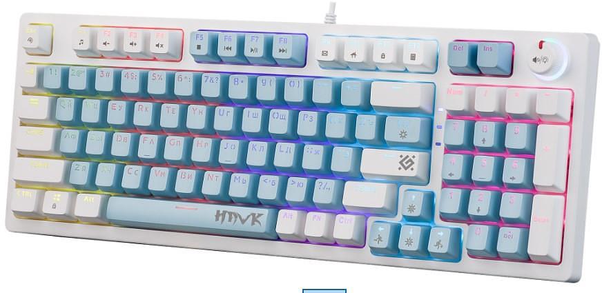 Клавиатура MECHANICAL HAWK GK-418 RU RGB 45422 DEFENDER фото 1