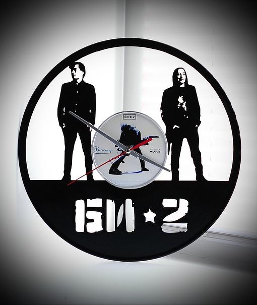 Настенные часы «Би-2» ОПТ фото 1