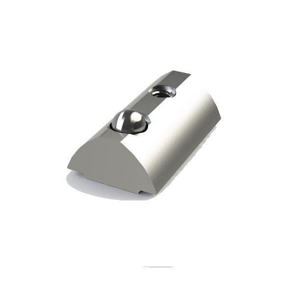 Сухарь пазовый с фиксатором (шарик) М3 паз 8 фото 1