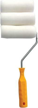 Валик REDO Sky-Mini поролон +2 запасных блока, ворс 12 мм, ядро 15 мм, бюгель 6 мм, 150 мм фото 1