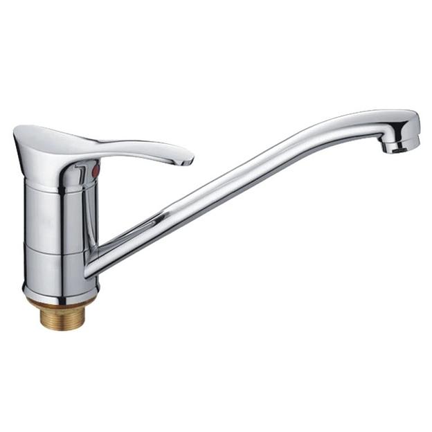 Смеситель для мойки одноручный "Juguni" с гибкой подводкой фото 1