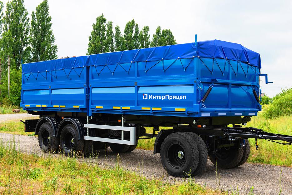 Прицеп самосвальный трехосный фото 5