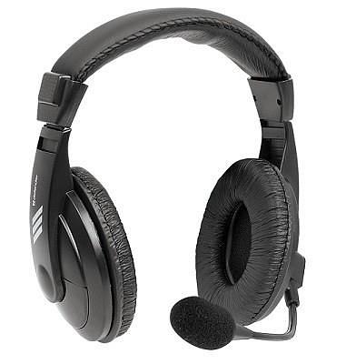 Defender Компьютерная гарнитура Gryphon 750 черный, кабель 2 м Defender Gryphon 750 (63750) фото 1