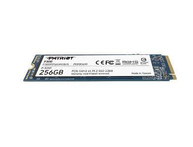 SSD PATRIOT P300 256Гб M.2 Наличие PCIE NVMe 3D NAND Скорость записи 1100 Мб/сек. Скорость чтения 1700 Мб/сек. 3.8 мм TBW 120 Тб P300P256GM28 фото 3