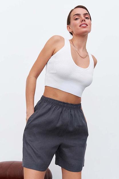 Шорты  SRT009_DGR/Темно-серый  фото 6