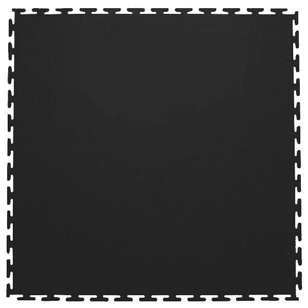 Sold Skin - универсальное модульное покрытие из ПВХ, толщина 9 мм. , Цвет Черный RAL 9005, Толщина модуля 9 мм. фото 1